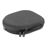 Geekria Shield Headphones Case Compatible with Bose QC 45/35II Gaming/25, Replacement Hard Shell Travel Carrying Bag with Cable Storage (Dark Grey)