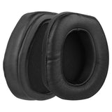 Geekria QuickFit Replacement Ear Pads for DENON AH-D600, AH-D7100Headphones Ear Cushions, Headset Earpads, Ear Cups Cover Repair Parts (Black)