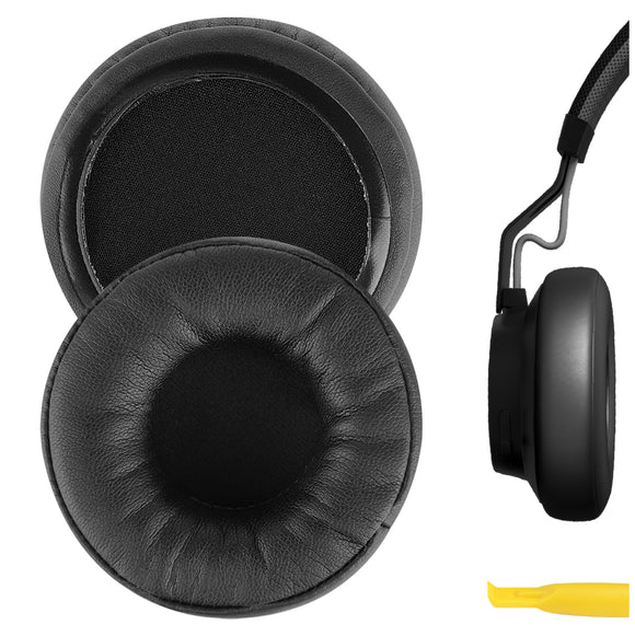 Geekria QuickFit Replacement Ear Pads for Jabra Move Wireless Headphones Ear Cushions, Headset Earpads, Ear Cups Cover Repair Parts (Black)