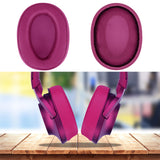 Geekria QuickFit Replacement Ear Pads for Sony MDR-100A MDR-100AAP MDR-H600A Headphones Ear Cushions, Headset Earpads, Ear Cups Cover Repair Parts (Bordeaux Red)