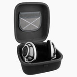 Geekria Shield Case for Large Sized Over-Ear Headphones, Replacement Protective Hard Shell Travel Carrying Bag with Cable Storage, Compatible with Beyerdynamic DT880Pro, AKG K701 Headsets