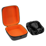 Geekria Shield Case for Large-Sized Over-Ear Headphones, Replacement Hard Shell Travel Carrying Bag with Cable Storage, Compatible with HiFiMAN HE 1000, SHURE SRH440 Headsets (Dark Grey)