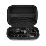 Geekria 48V XLR Lavalier Microphone, Omnidirectional Mic, HD Noise Reduction, Compatible with FIFINE SC3, MAONO G1 NEO Gaming Audio Mixer, Suitable for Camcorders, Recorder (Black / 9.8 FT)
