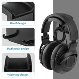 Geekria Gaming Headset Headphone Hook Holder, Headphone Wall Mount Headset Holder, Headsets Hanger Compatible with Bose, SONY, Sennheiser, ATH, AKG, JBL, Beats (Black)