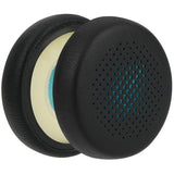 Geekria QuickFit Replacement Ear Pads for JLab Go Work/ Work Gen 2 Wireless Headphones Ear Cushions, Repair Parts (Black)