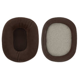 Geekria Comfort Velour Replacement Ear Pads for Sony MDR-1ABT, MDR-1RBT, MDR-1RNC Headphones Ear Cushions, Headset Earpads, Ear Cups Cover Repair Parts (Brown)