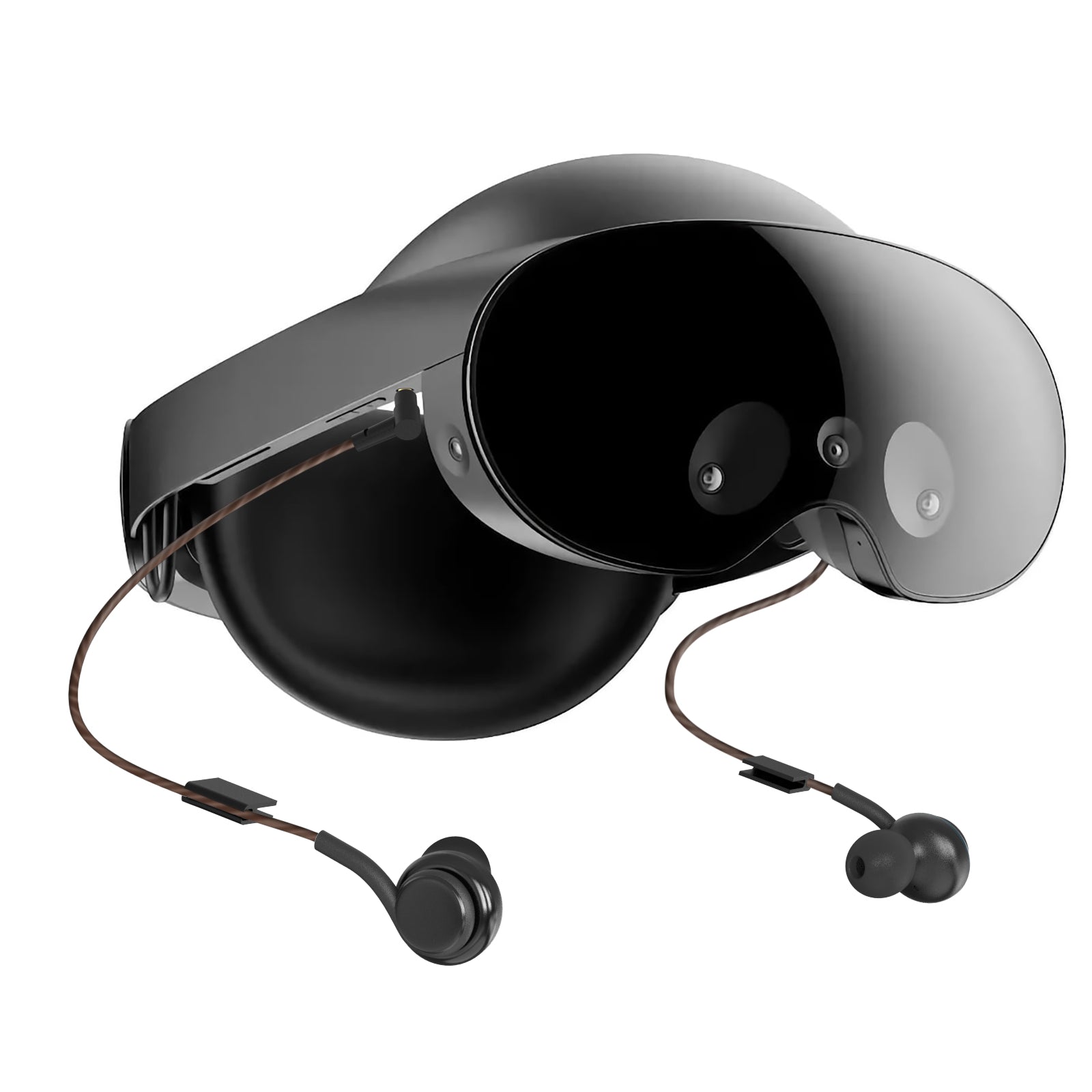 custom headset gear Geekria In-Headphones Compatible with Meta Quest Pro VR Earphones Fit for Quest Pro Virtual Reality Gaming Headset, Custom-Length Cable Game