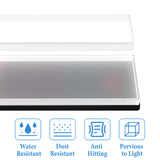 Geekria 75% Knob Keyboard Dust Cover, Clear Acrylic Keypads Cover for 84 Keys Computer Keyboard
