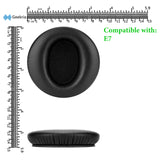 Geekria QuickFit Replacement Ear Pads for COWIN E7 Headphones Ear Cushions, Headset Earpads, Ear Cups Cover Repair Parts ( Black )