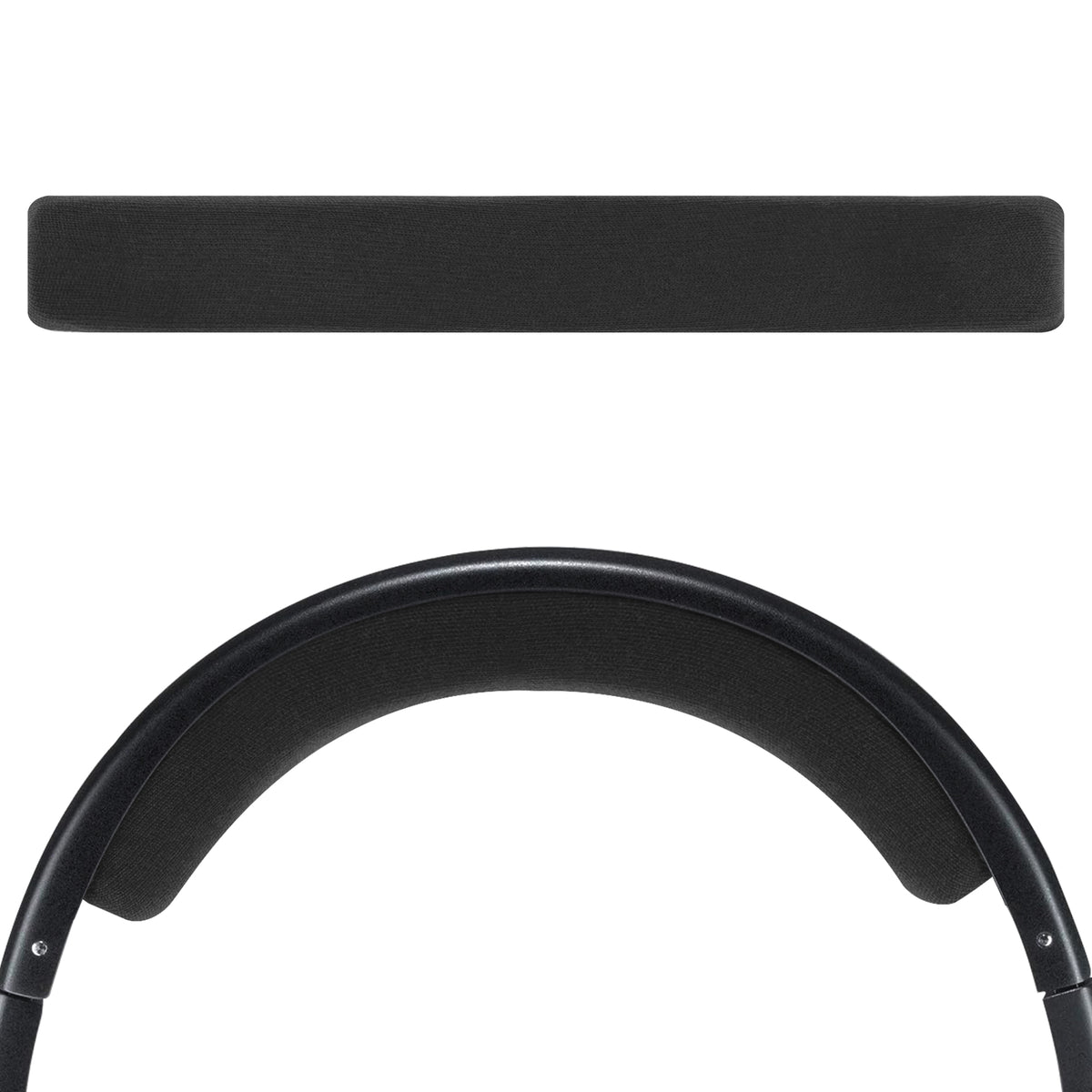 Geekria Mesh Fabric Headband Pad Compatible with Logitech H800 Headpho