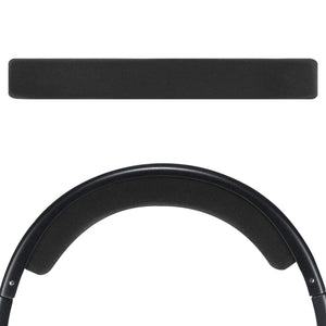 Geekria Mesh Fabric Headband Pad Compatible with Logitech H800 Headphones, Replacement Band Repair Part (Black)