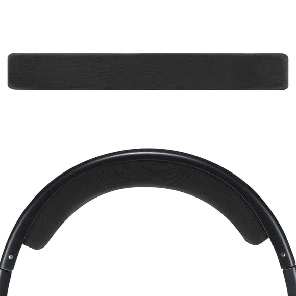 Geekria Mesh Fabric Headband Pad Compatible with Logitech H800 Headphones, Replacement Band Repair Part (Black)