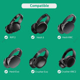 Geekria Audio Cable Compatible with Skullcandy Crusher Evo/ANC 2, Hesh Evo/ANC/3/2, Riff 2, Icon ANC, Grom Wireless Cable (4 ft / 1.2m)