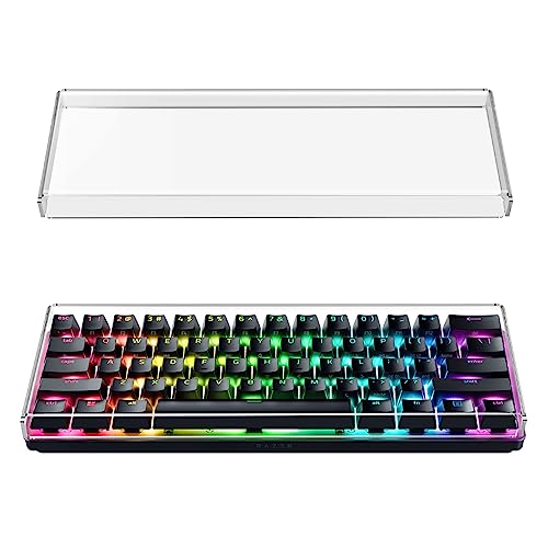 Geekria Premium Acrylic Keyboard Dust Cover for 60% Compact 61 Keys Keyboard