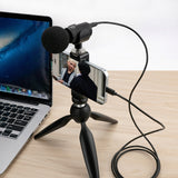 Geekria for Creators Micro USB to USB C Microphone Cable 4.9ft / 1.5m, Compatible with Shure MV7, MV88+, MV5, MV51, MVi Mic Cord (Black)