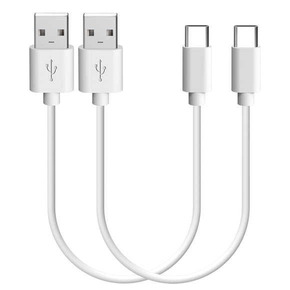 Geekria USB Earbuds Charger Cable Compatible with Sony WF-C710N, WI-XB400 WI-SP510, WF-1000XM5/1000XM4, LinkBuds, INZONE Buds, USB Replacement Power Charging Cord (1 ft/30 cm 2 Pack)
