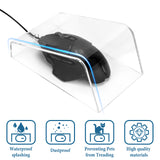 Geekria Mouse Dust Cover, Acrylic Material Provides Dustproof, Waterproof and Splash-Proof, Durable, Impact-Resistant, Compatible with Logitech G502 Gaming Mouse (Transparent Acrylic)